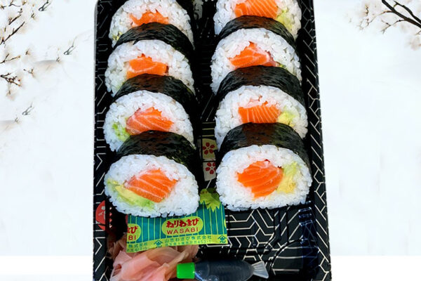 salmon sushi